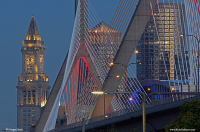 Bostom Skyline Night Photography By Juergen Roth Published By Apogee Photo Magazine